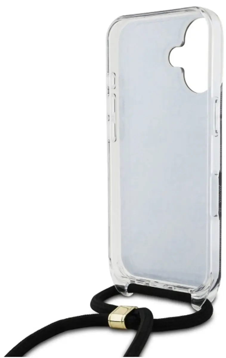 GUESS Backcover iPhone 16 - Zwart - GUHCP16SHC4SEK - afbeelding 6 van 6