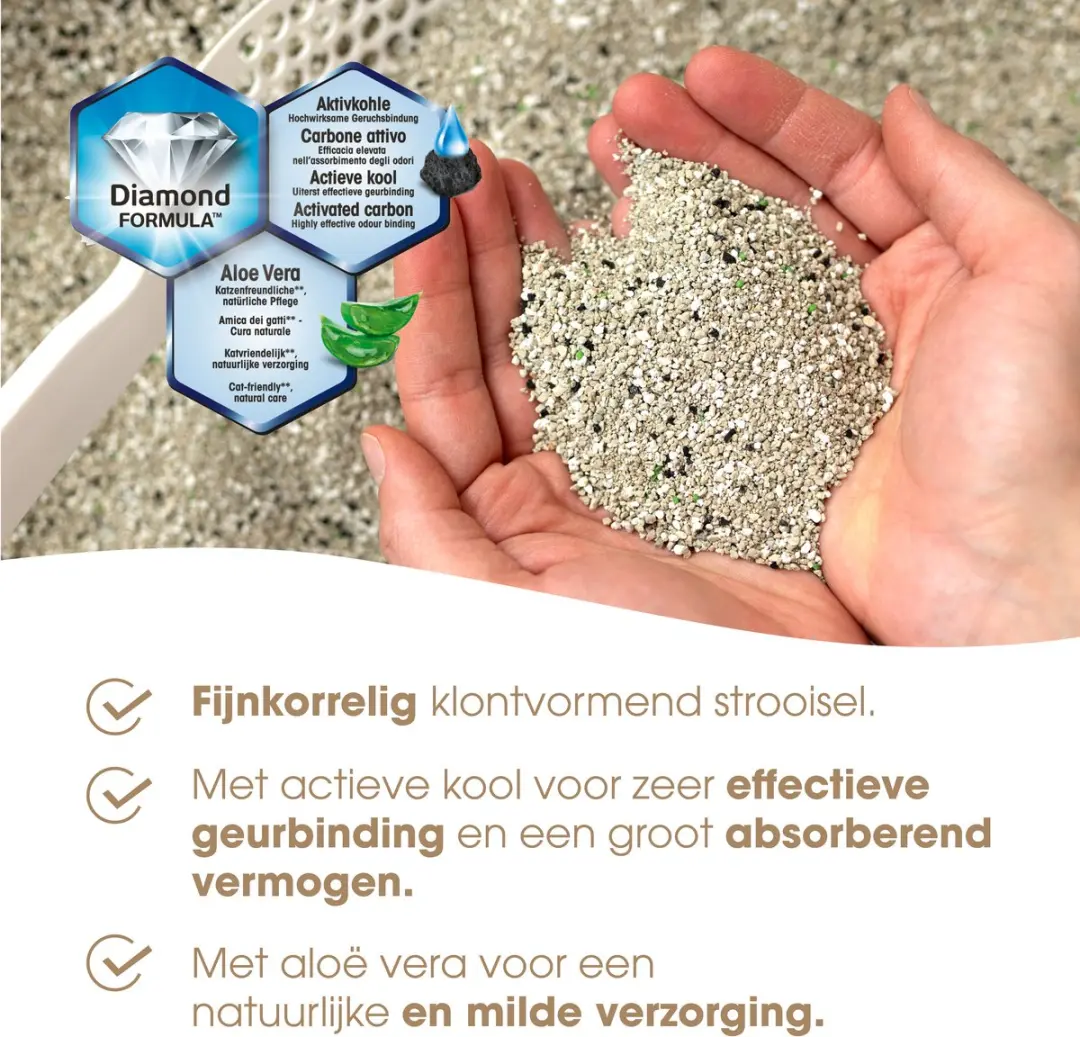 Biokat's Diamond Care Klontvormende Kattenbakvulling 10L