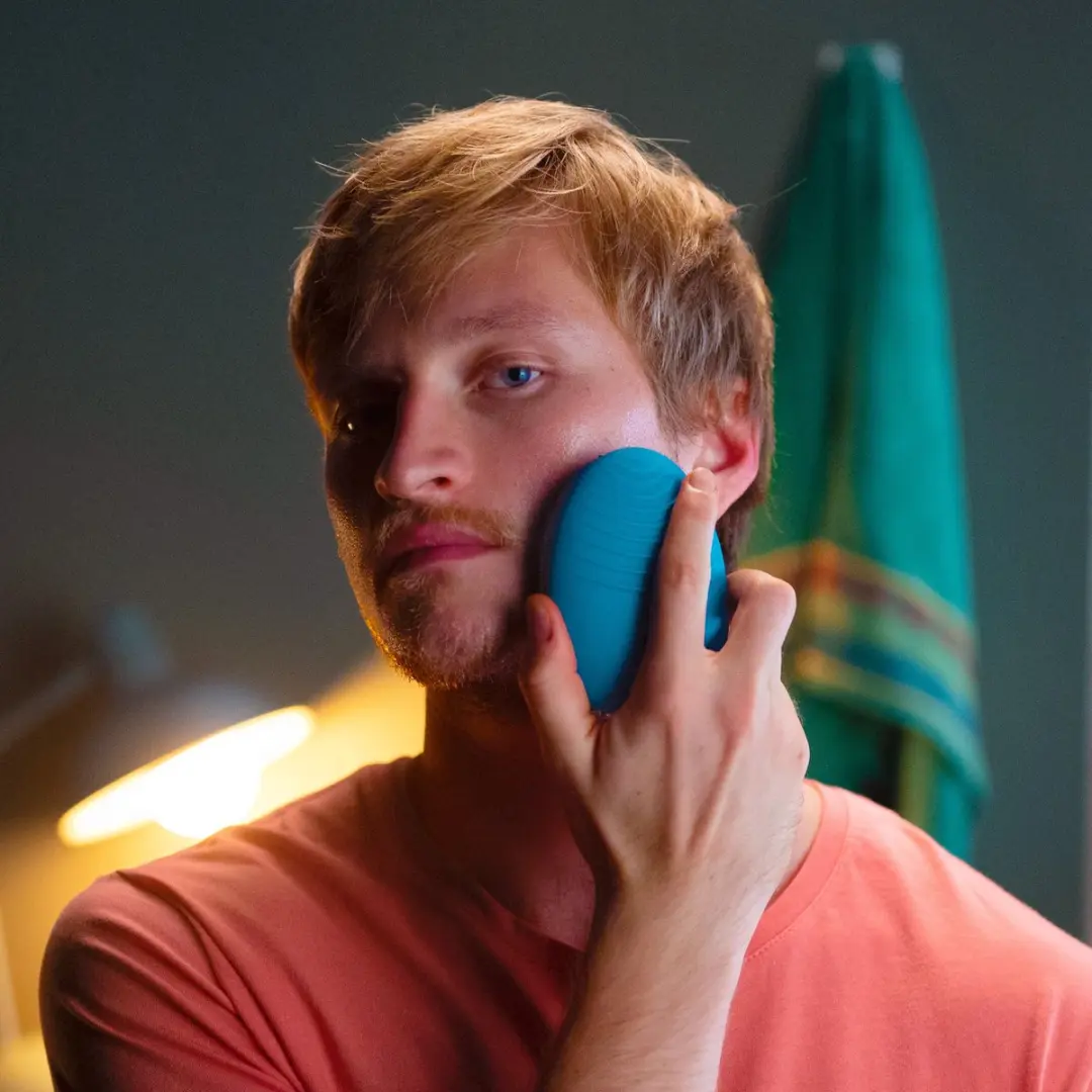 FOREO LUNA 4 MEN Gezichtsborstel - 16 snelheden - Teal