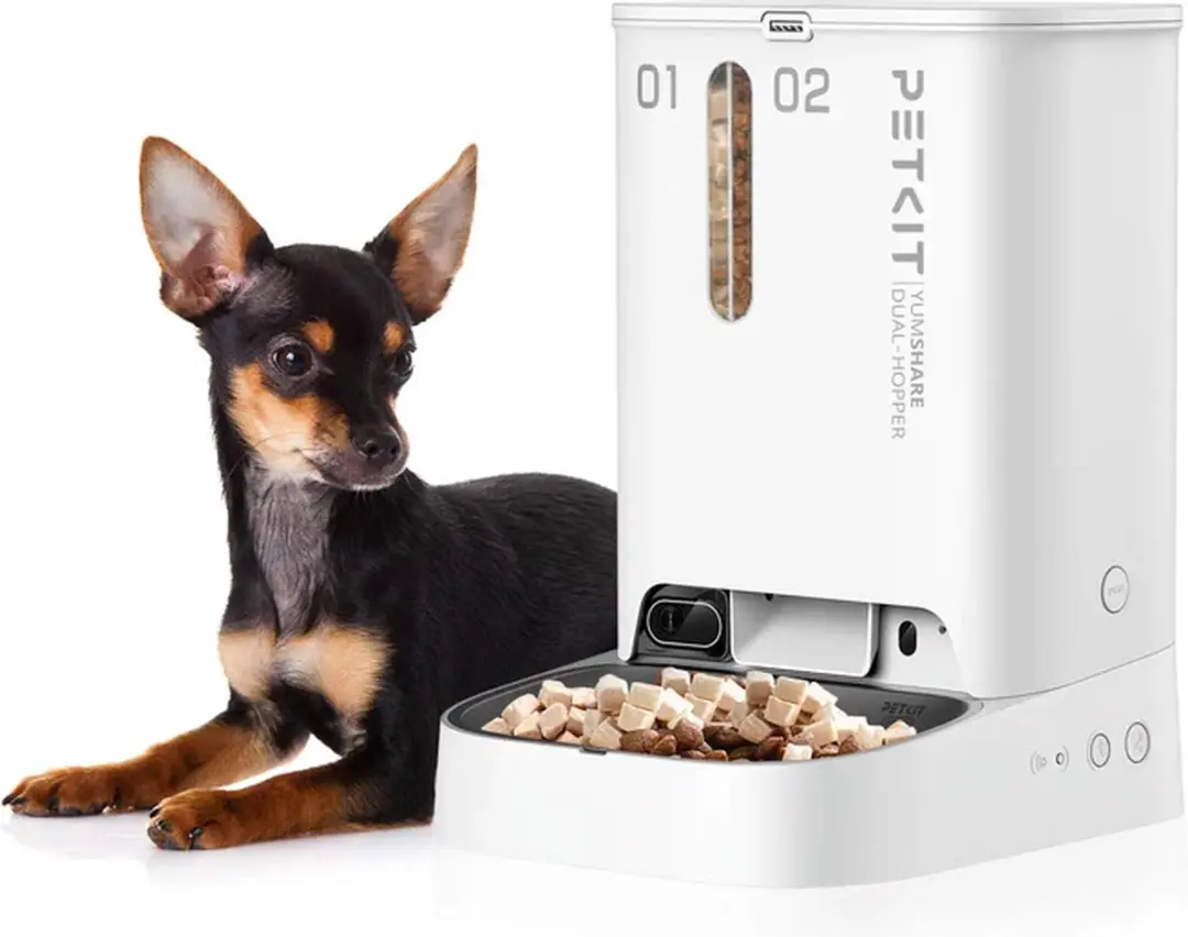 Petkit YumShare Dual-Hopper - 5L - 2 Maaltijden - Fresh-Lock Bundel - afbeelding 6 van 6