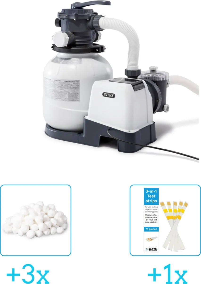 Intex 26646GS Zandfilterpomp 6000L/u