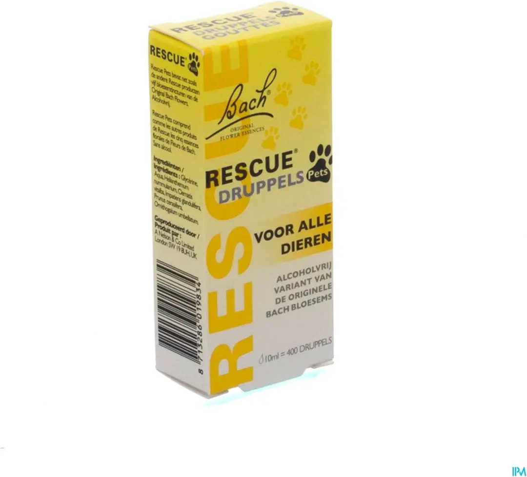 Bach Rescue Remedy Pets Druppels 10ml