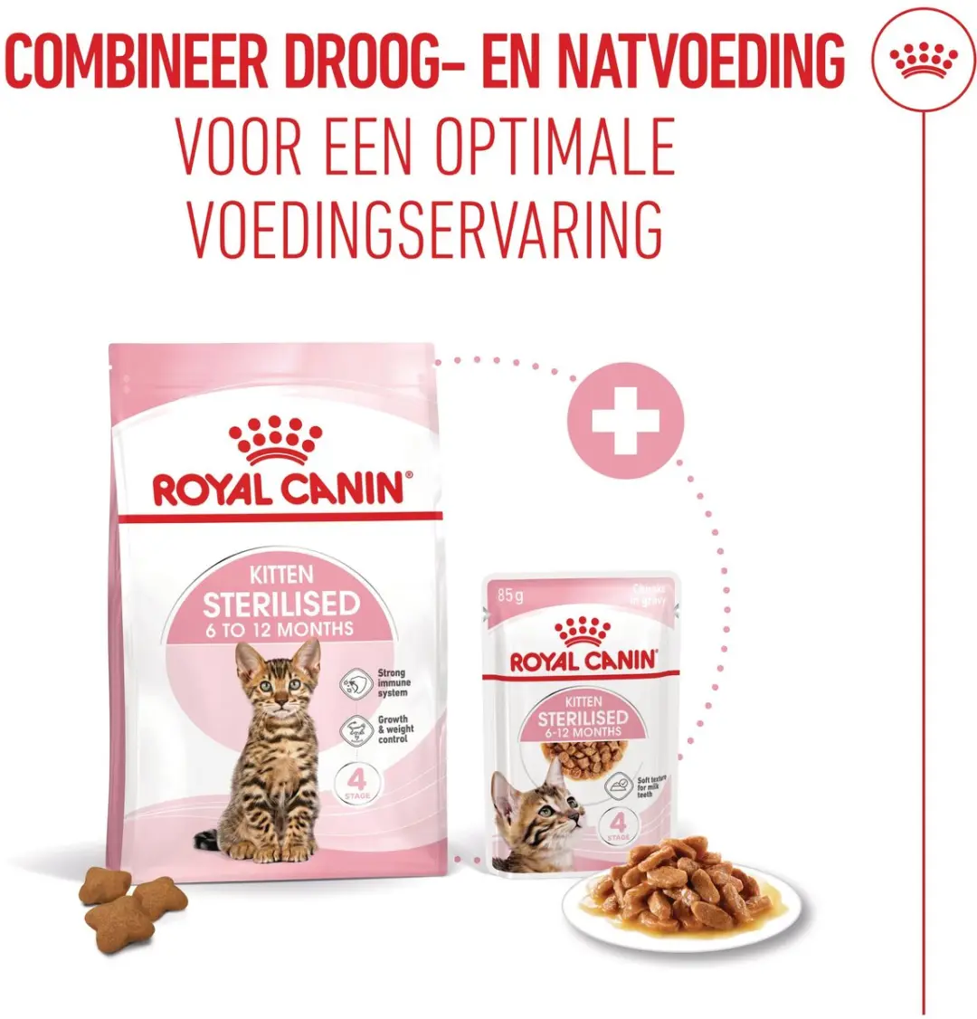 Royal Canin Kitten Sterilised Kattenvoer - 2kg