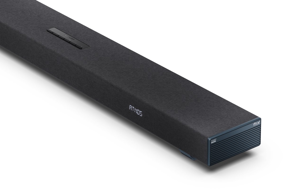 Sharp HT-SBW53121 - 3.1.2 soundbar - 550W - draadloze subwoofer - Dolby Atmos - bluetooth - Q-series - zwart