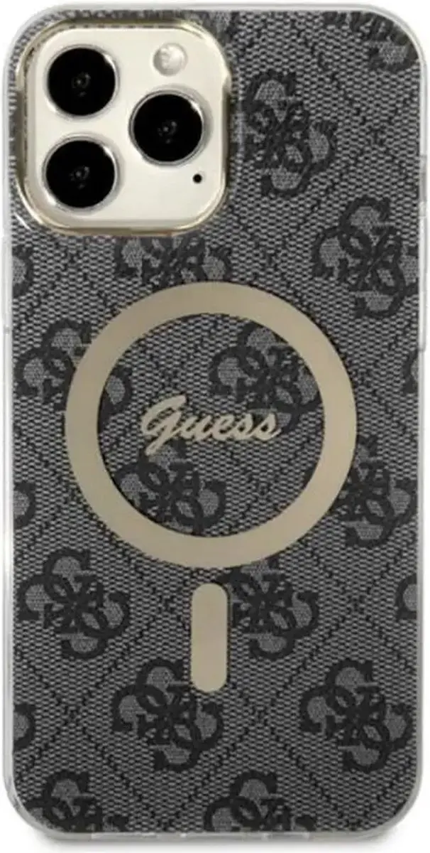 Guess GUHMP13XH4STK 4G Back Case - iPhone 13 Pro Max - Grijs