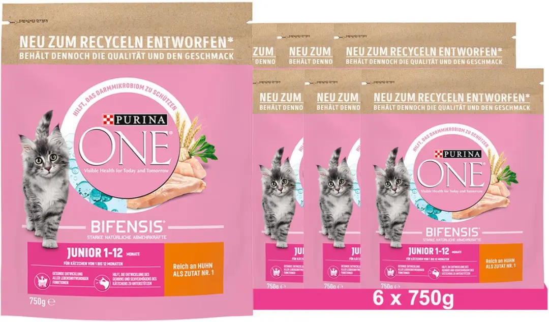 Purina ONE Bifensis Junior Kattenvoer