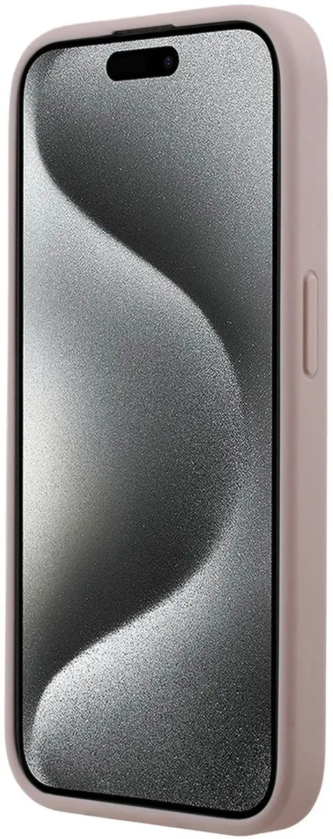 Guess Telefoonhoesje iPhone 15 Pro - Roze - MPN 3666339455897