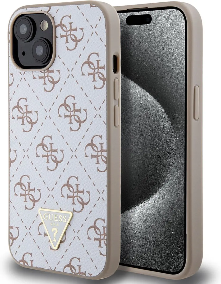 GUESS 4G Triangle Logo Back Case