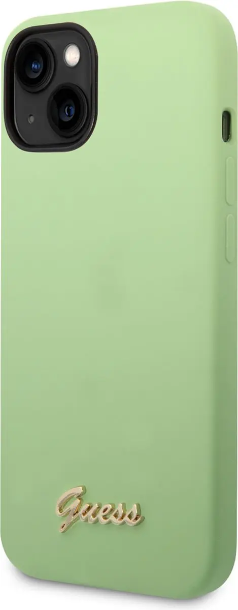 GUESS iPhone 14 Plus Smartphonehoesje Groen - 3666339065010