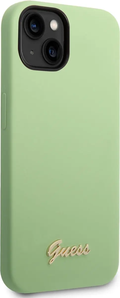 GUESS iPhone 14 Plus Smartphonehoesje Groen - 3666339065010