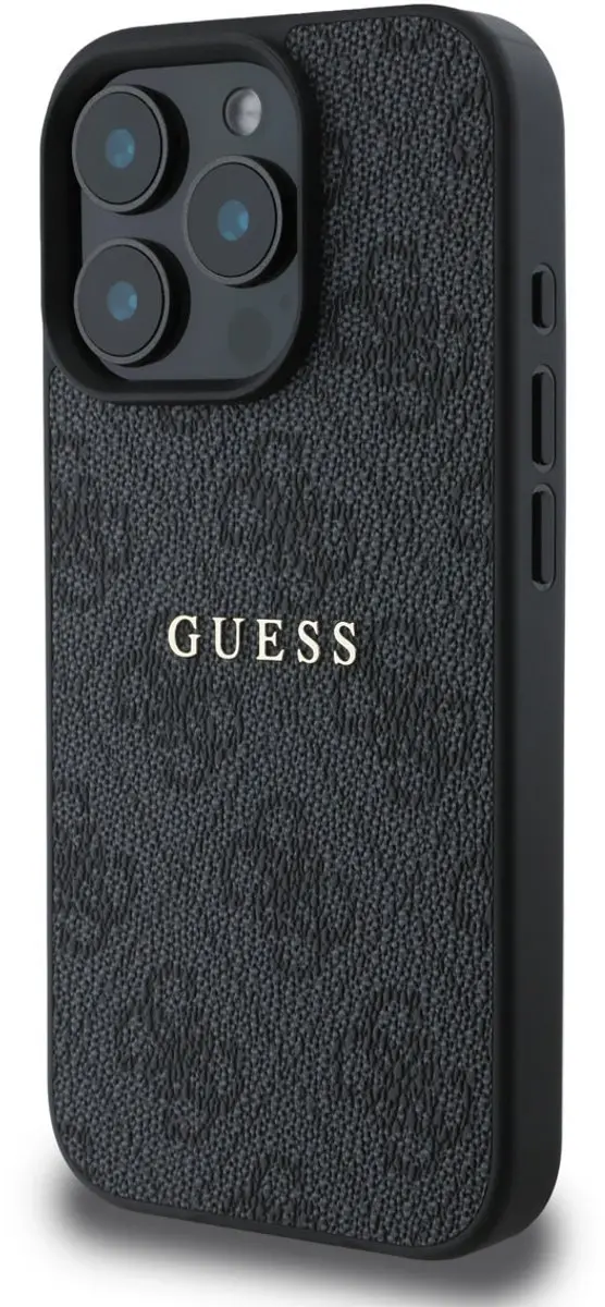 GUESS Telefoonhoesje iPhone 16 Pro Max - MagSafe - Zwart