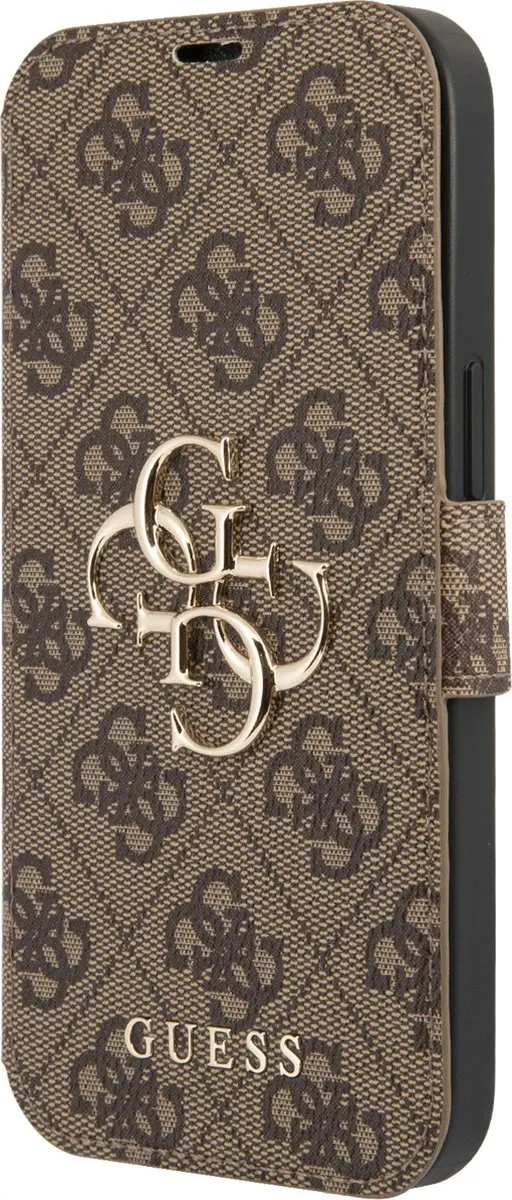GUESS iPhone 13 Pro Bookcase Hoesje 7677 - Bruin - afbeelding 6 van 6