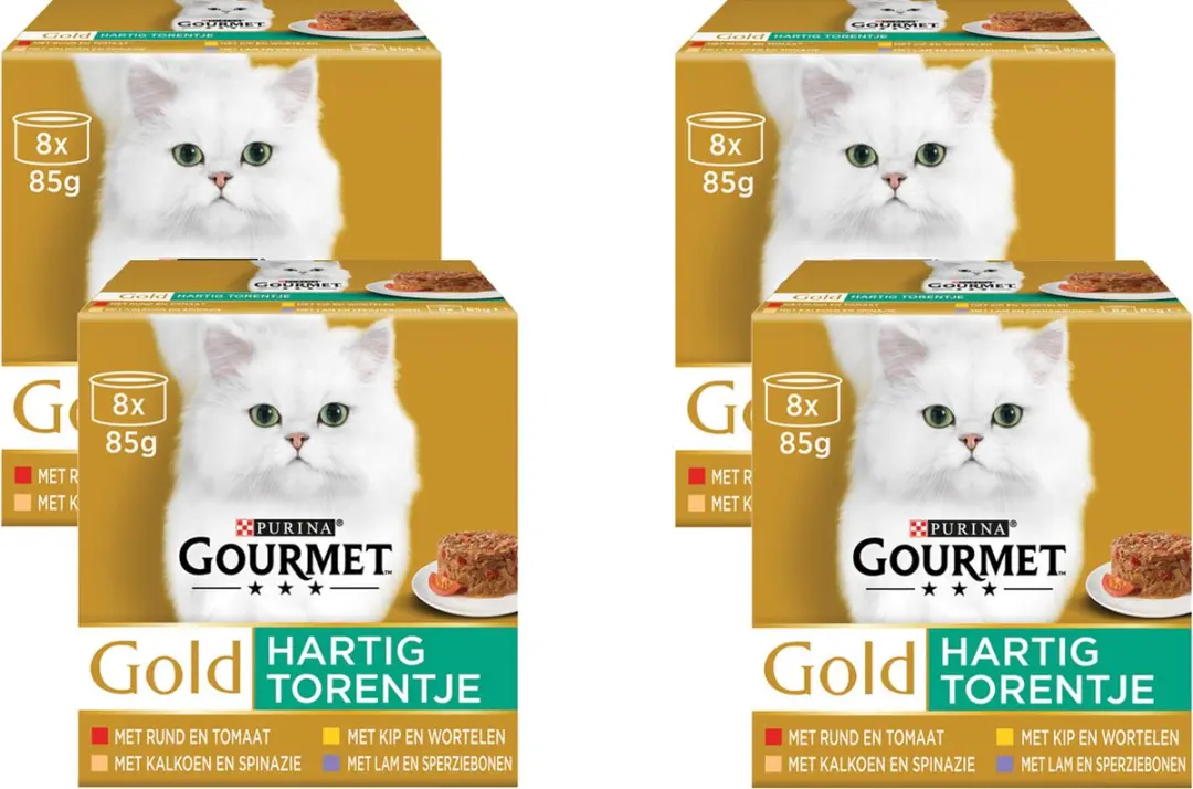 Gourmet Gold Hartig Torentje Kattenvoer