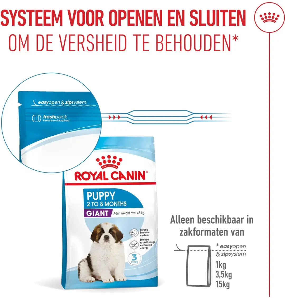 Royal Canin Giant Puppy Hondenvoer - 3,5 kg - afbeelding 6 van 6