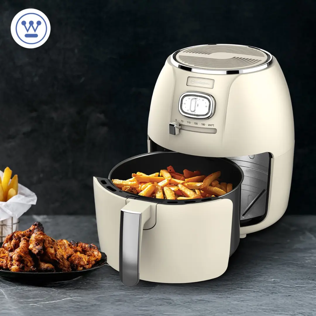 Westinghouse Retro Airfryer 1500W 4L - Wit