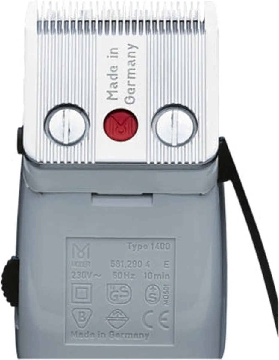 Moser Tondeuse 1400 - Hoofd/Gezicht - Zwart