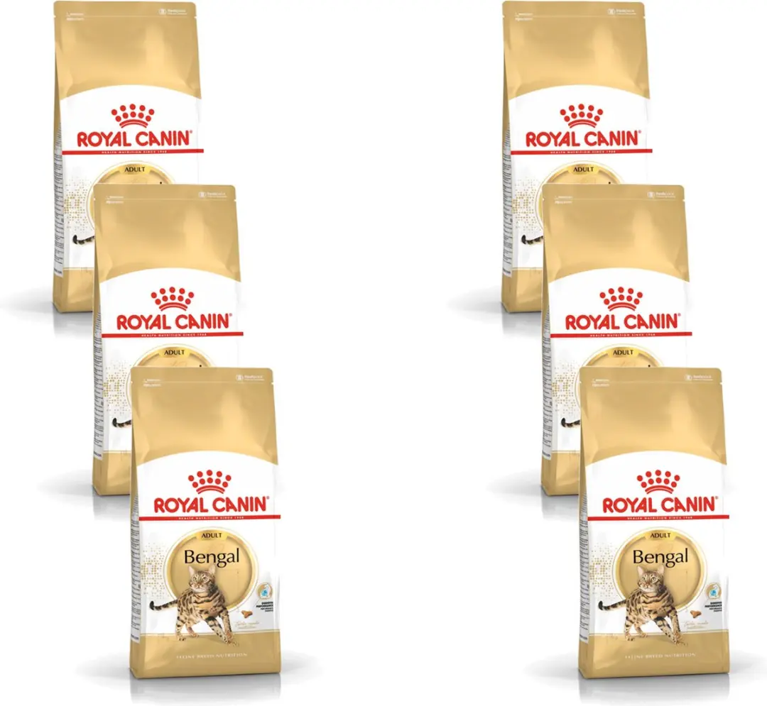 Royal Canin Bengal Adult Kattenvoer - 6x2kg