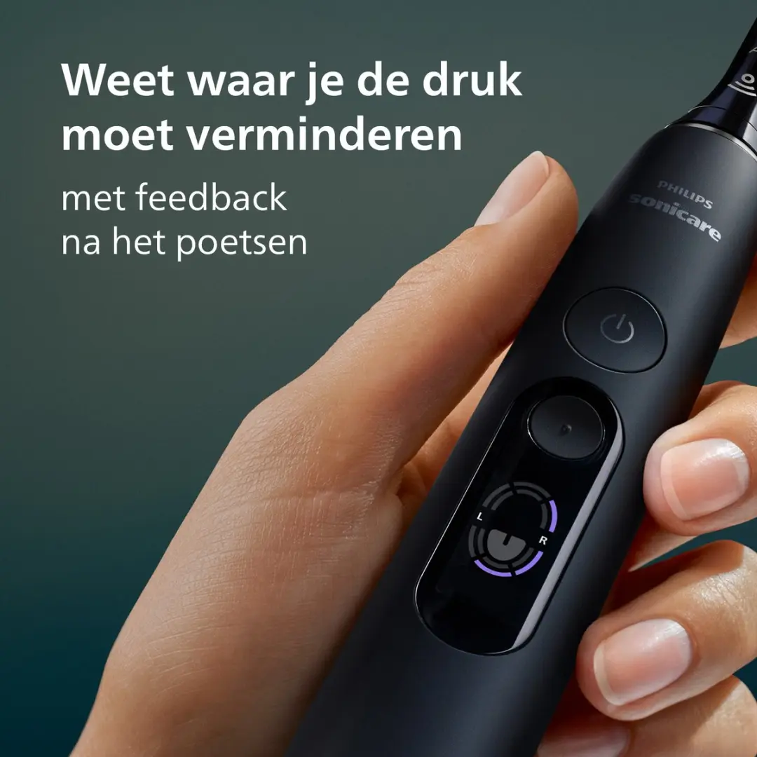 Philips Sonicare DiamondClean 8000 HX8311/12 Elektrische Tandenborstel - Zwart