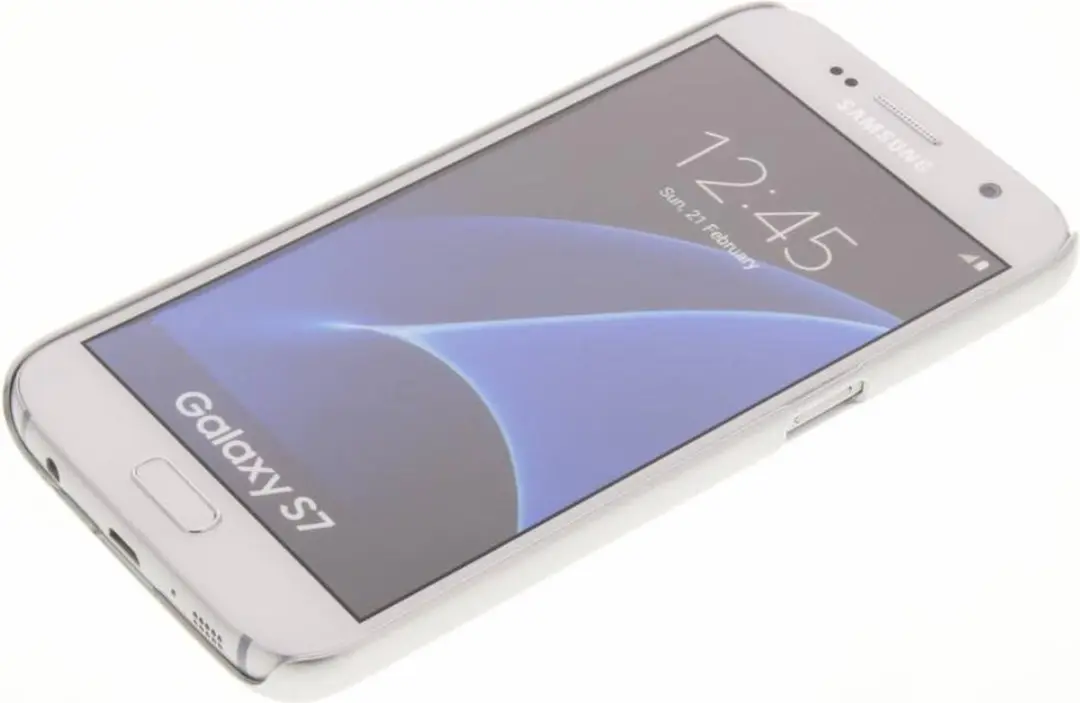 Guess Aluminium Plate Hard Case Samsung Galaxy S7 - Zilver