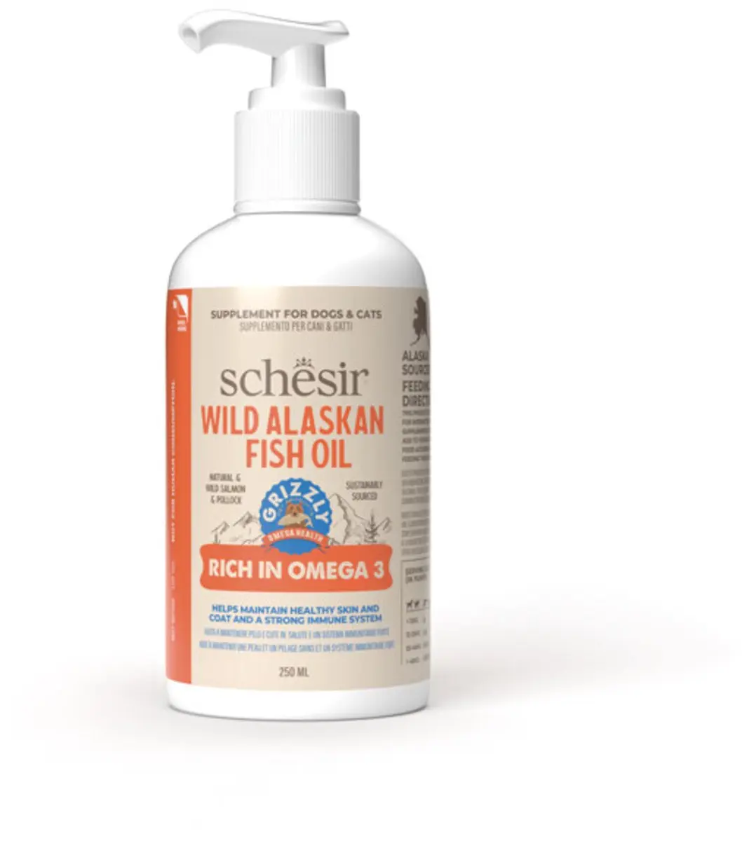 Schesir Grizzly Wild Alaskan Fish Oil 250ml