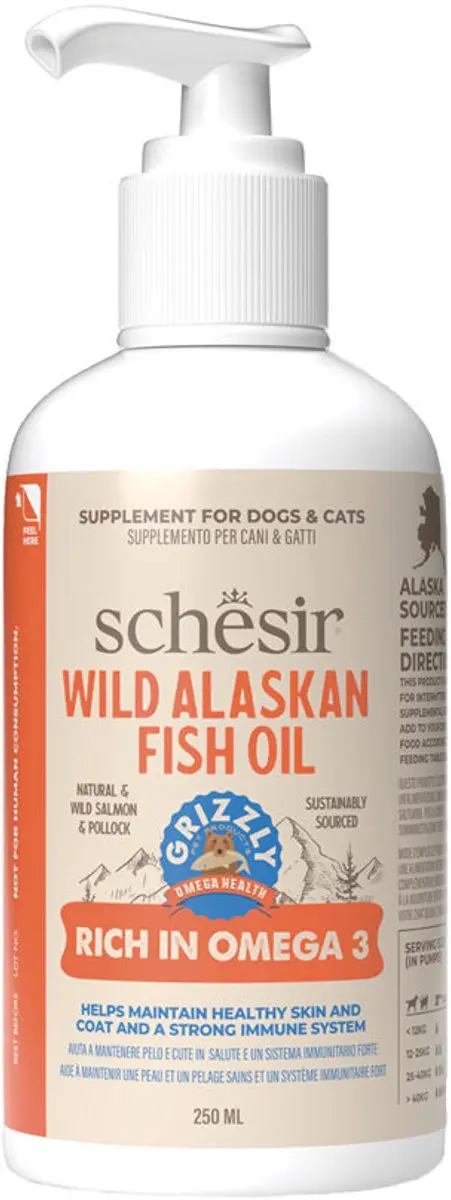 Schesir Grizzly Wild Alaskan Fish Oil 250ml