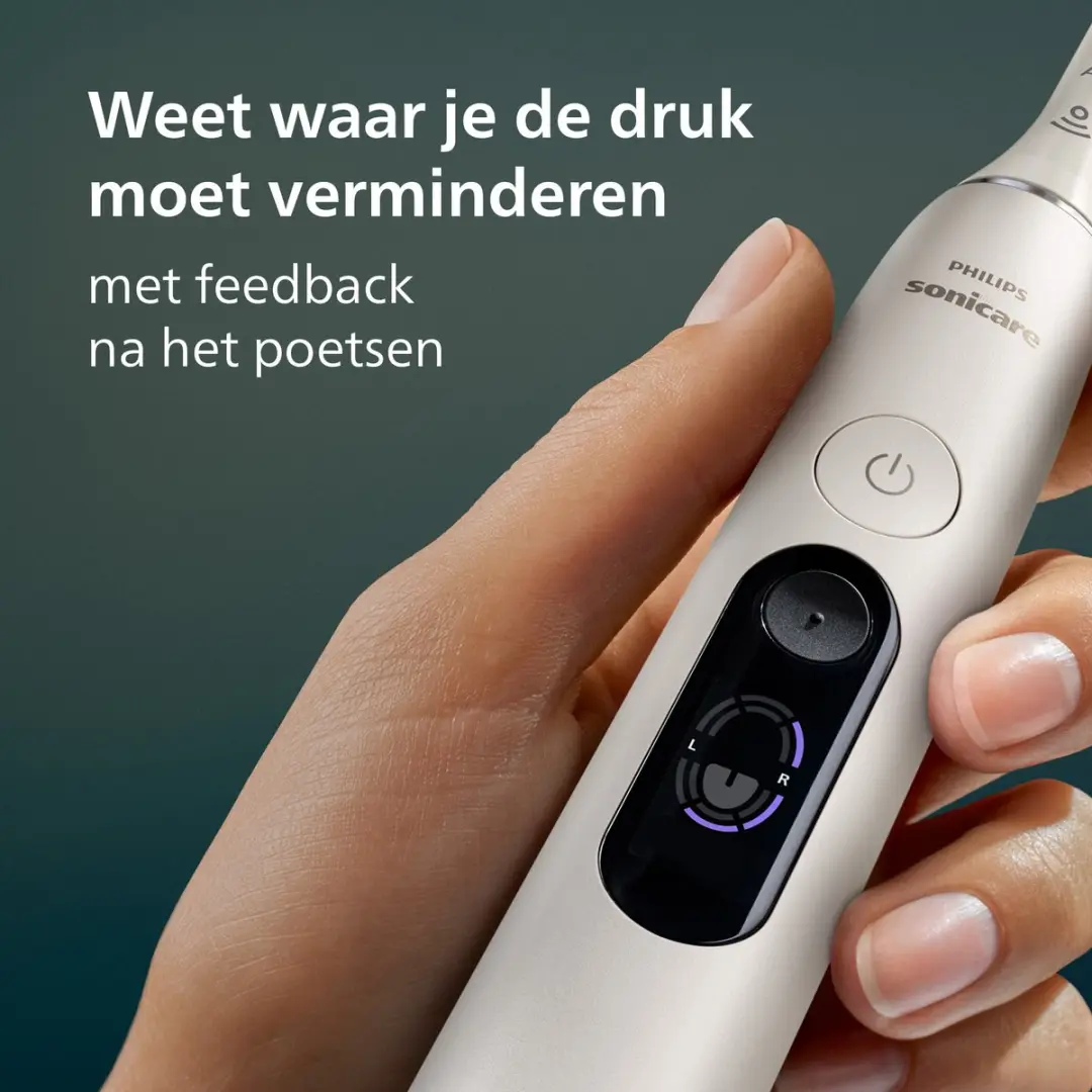 Philips Sonicare DiamondClean 8500 HX8513/11 Elektrische Tandenborstel - Wit