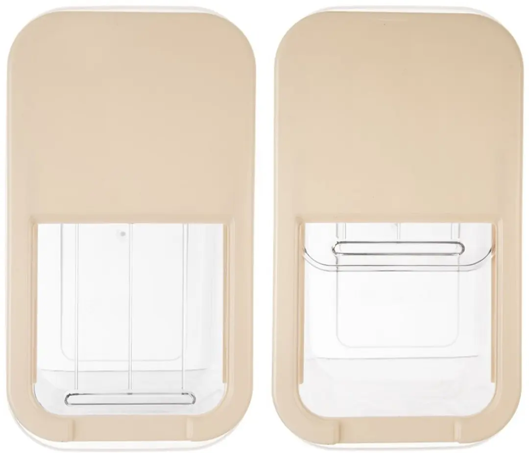 Orion Voedselcontainer 7,5L - Transparant met beige deksel - BPA-vrij