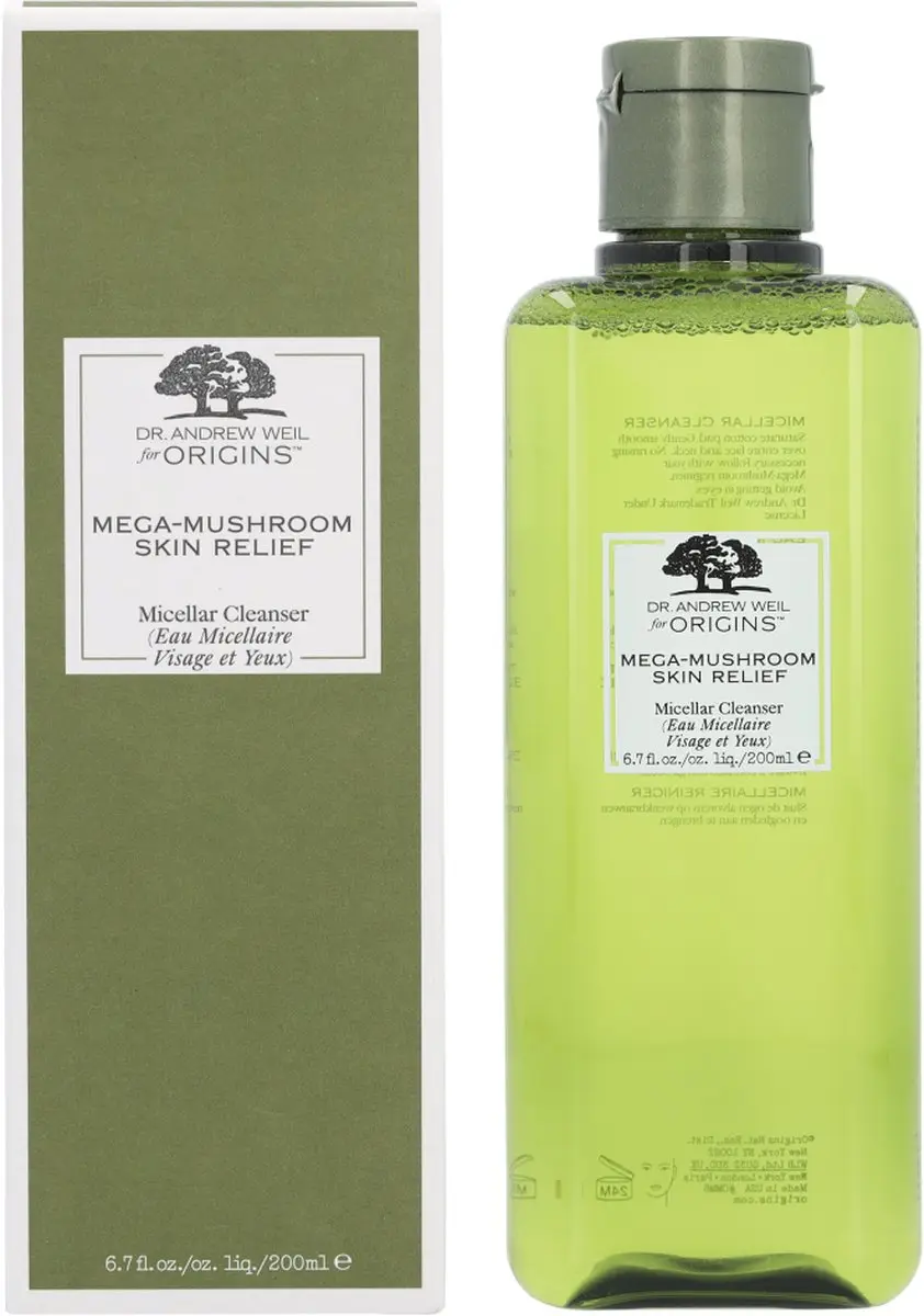 Origins Dr. Weil Mega-Mushroom Skin Relief Micellair Reinigingswater 200ml