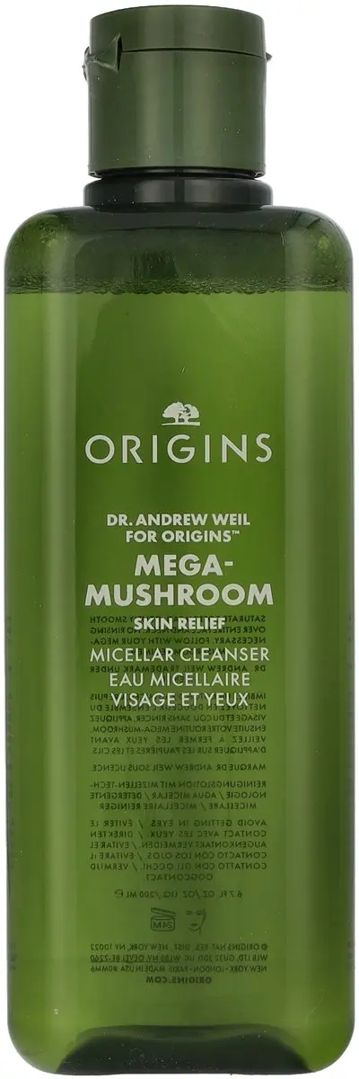 Origins Dr. Weil Mega-Mushroom Skin Relief Micellair Reinigingswater 200ml