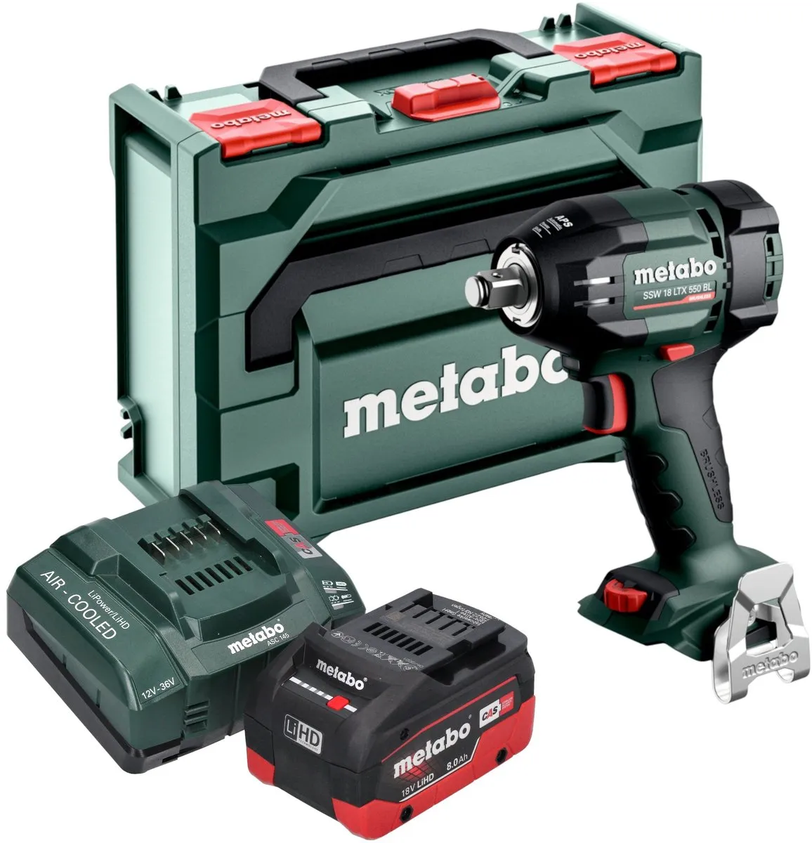 Metabo SSW 18 LTX 550 BL Slagmoersleutel 18V
