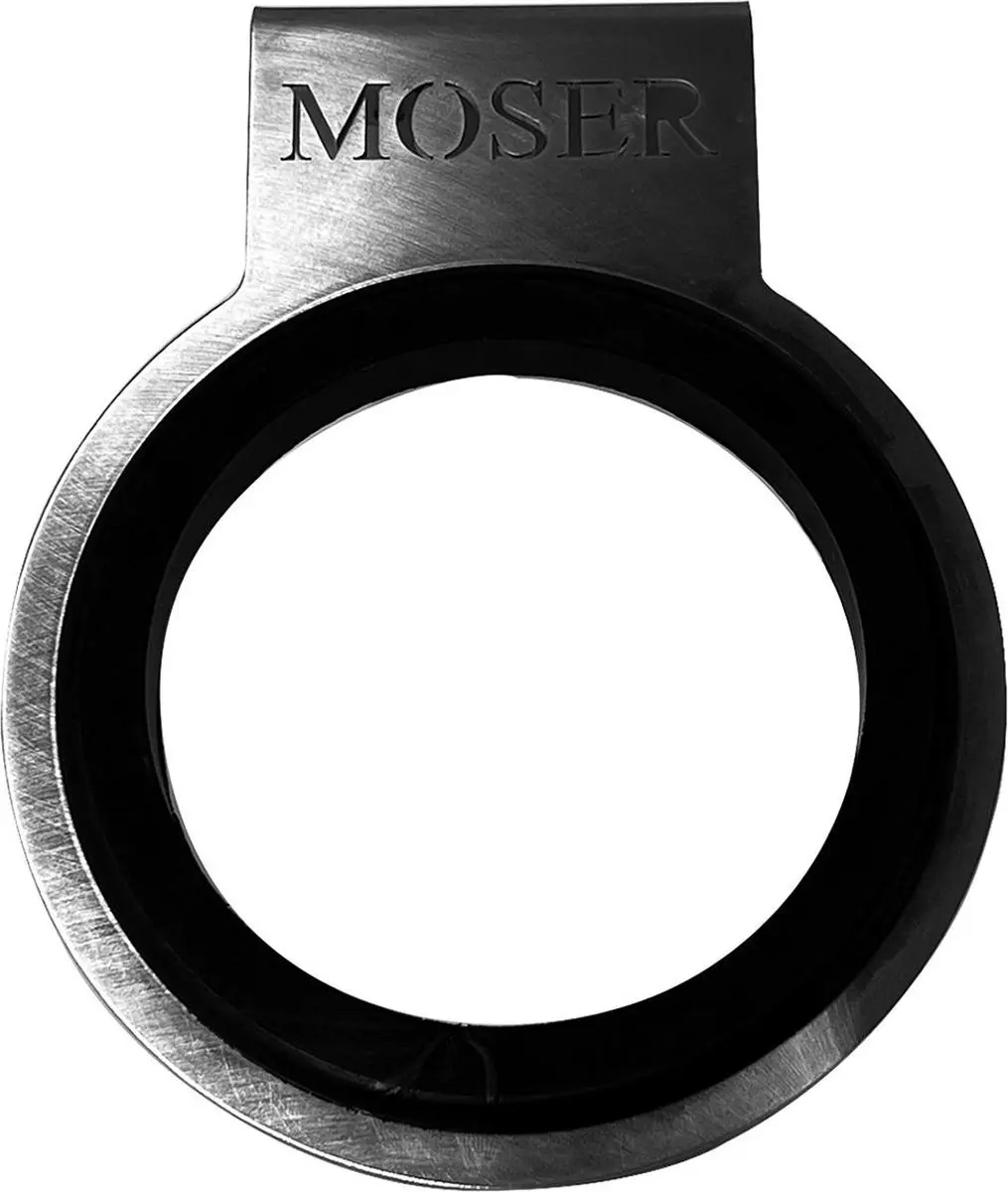 Moser Haardrogerhouder - Metaal Gebogen - Zwart