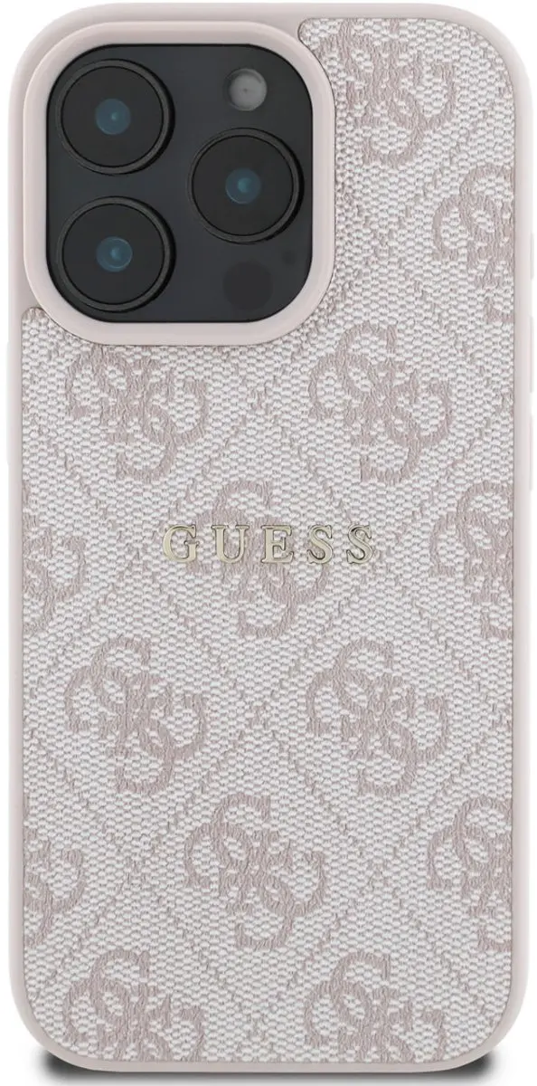 Guess iPhone 16 Pro Telefoonhoesje - Roze - MPN 3666339321956 - afbeelding 6 van 6