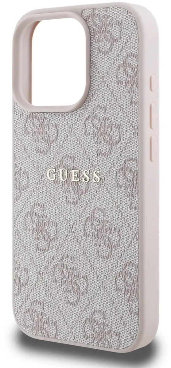 Guess iPhone 16 Pro Telefoonhoesje - Roze - MPN 3666339321956