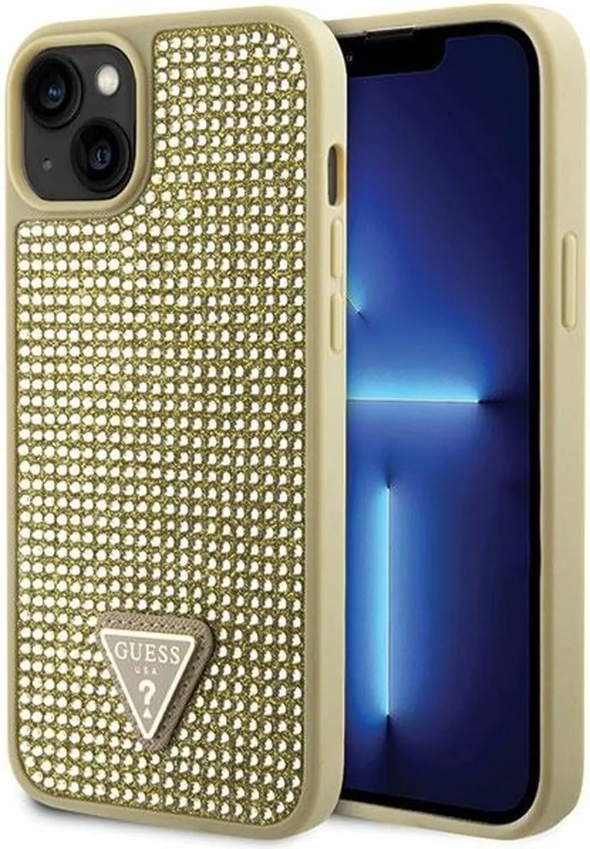 Guess Goud Hoesje iPhone 14 Plus