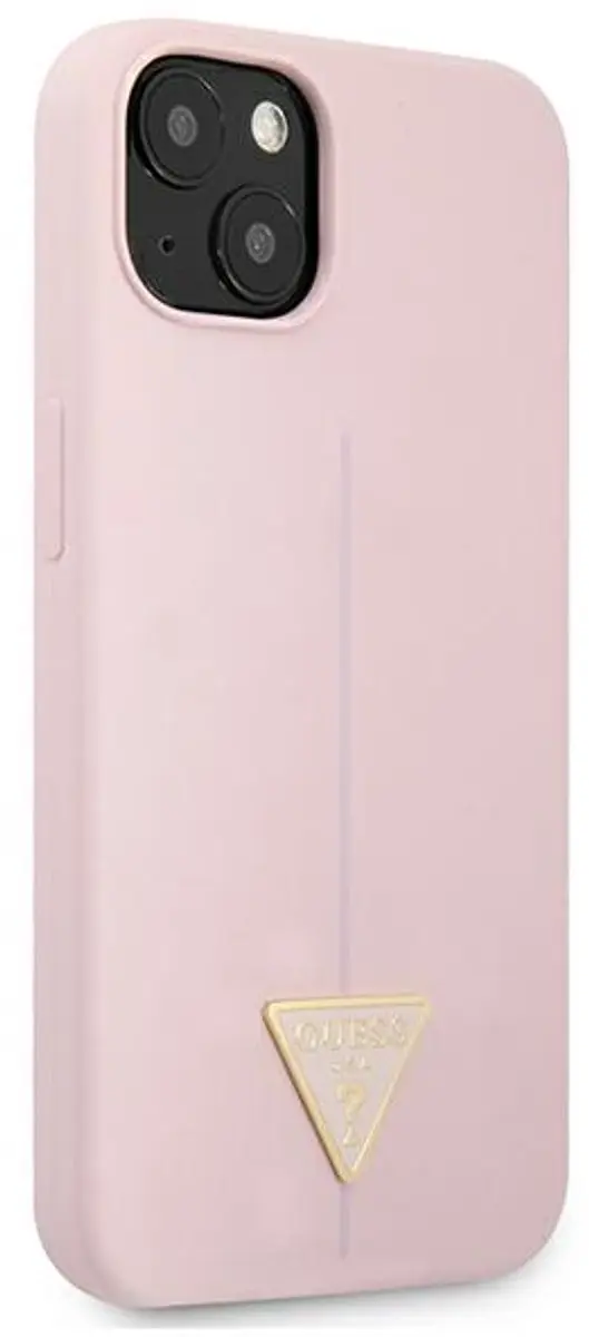 Guess Siliconen Hoesje iPhone 13 Mini - Fiolet