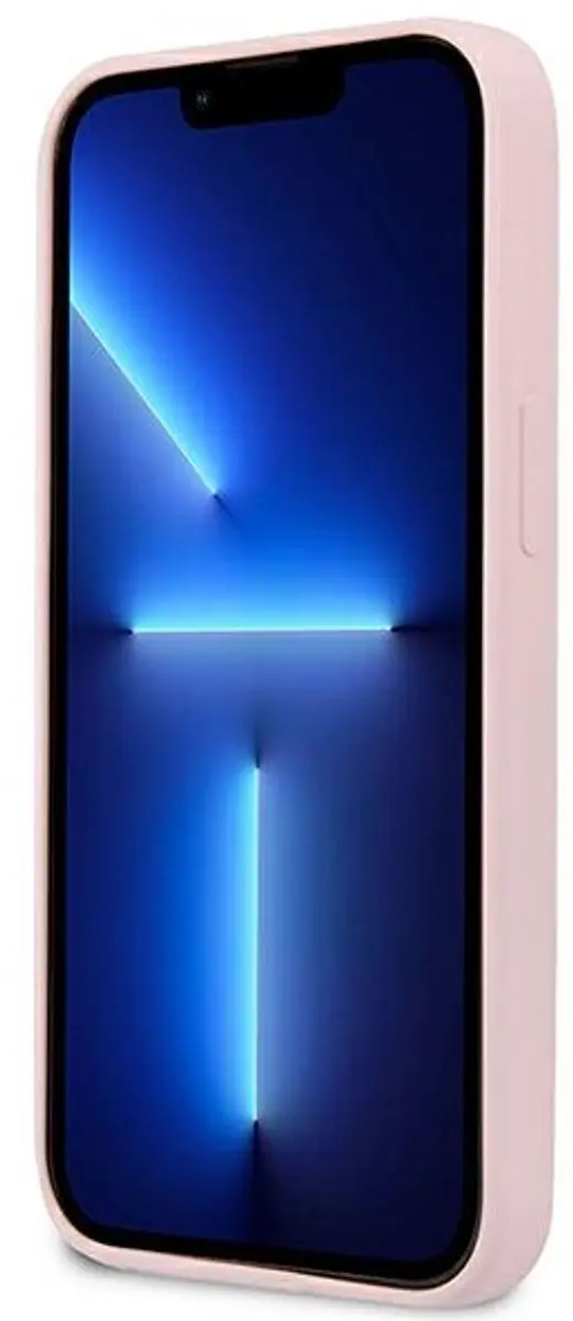 Guess Siliconen Hoesje iPhone 13 Mini - Fiolet