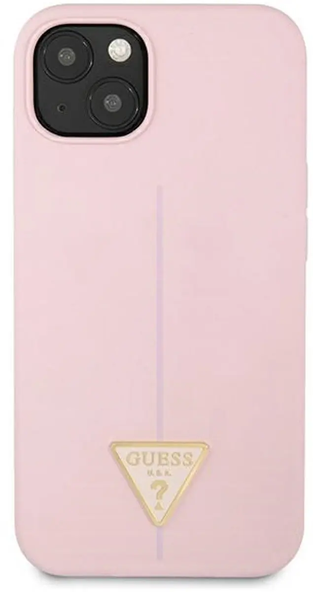 Guess Siliconen Hoesje iPhone 13 Mini - Fiolet