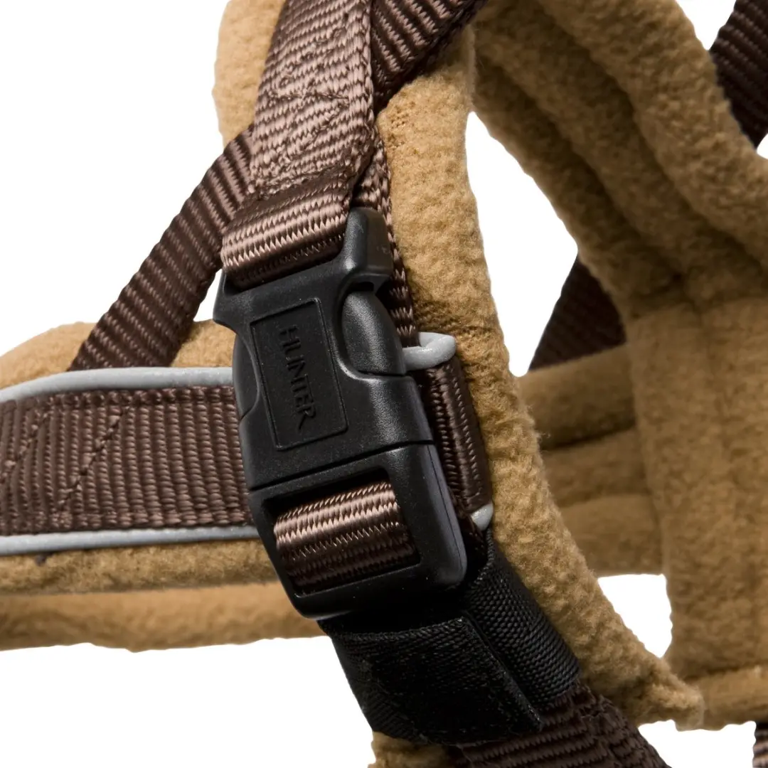 Hunter Norweger Racing Harnas - Bruin/Cognac - M