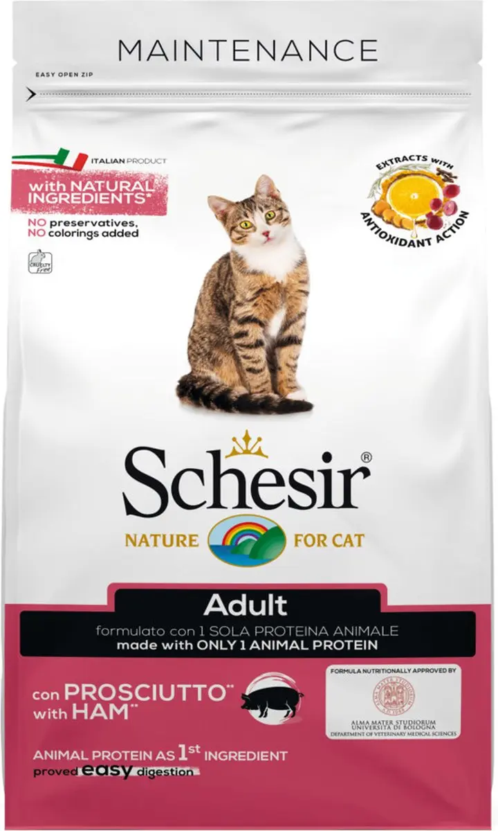 Schesir Kat Dry Maintenance Ham 1,5 kg