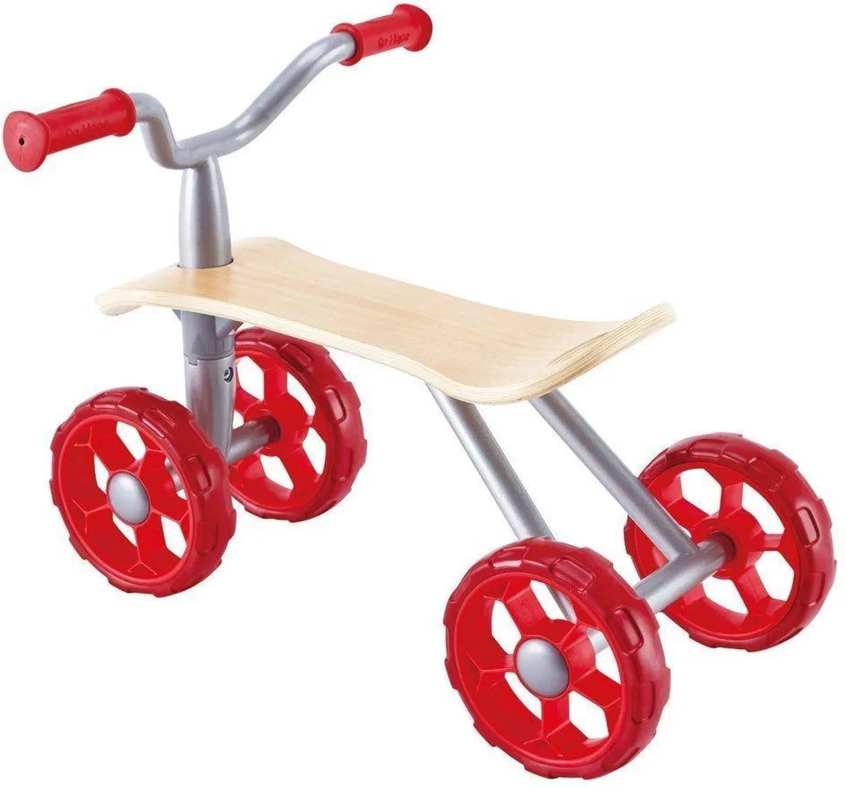 Hape Trail Rider Loopfiets - Rood - afbeelding 6 van 6