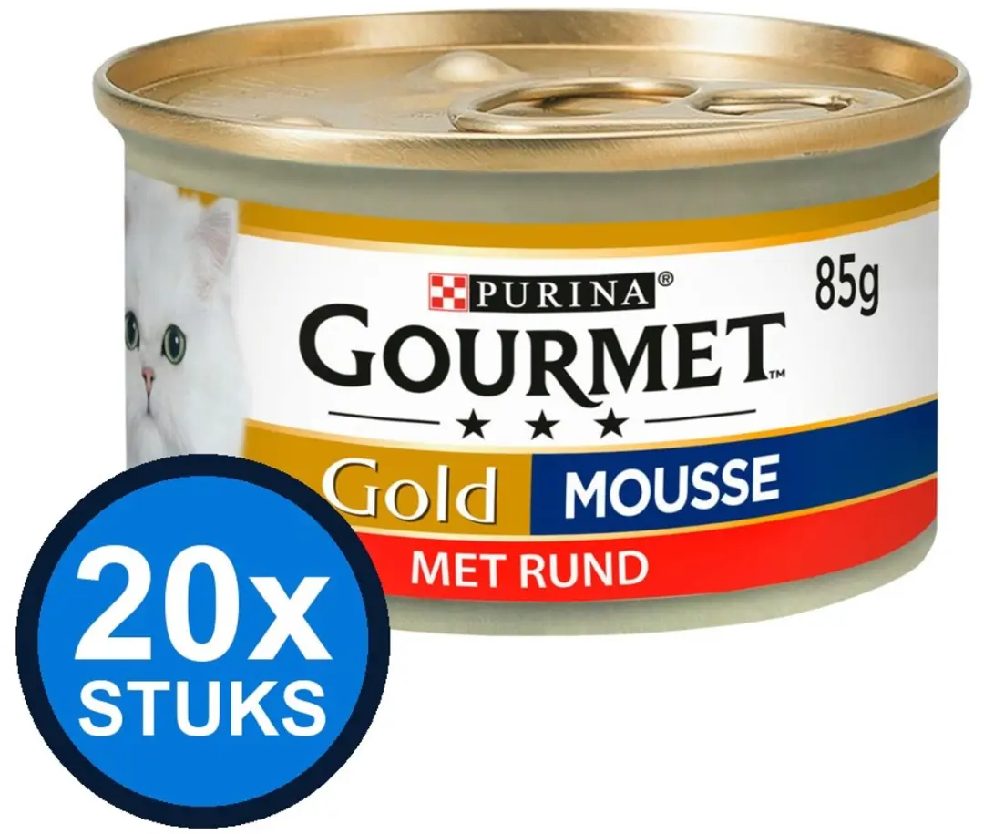 Gourmet Gold Mousse Rund Kattenvoer Natvoer