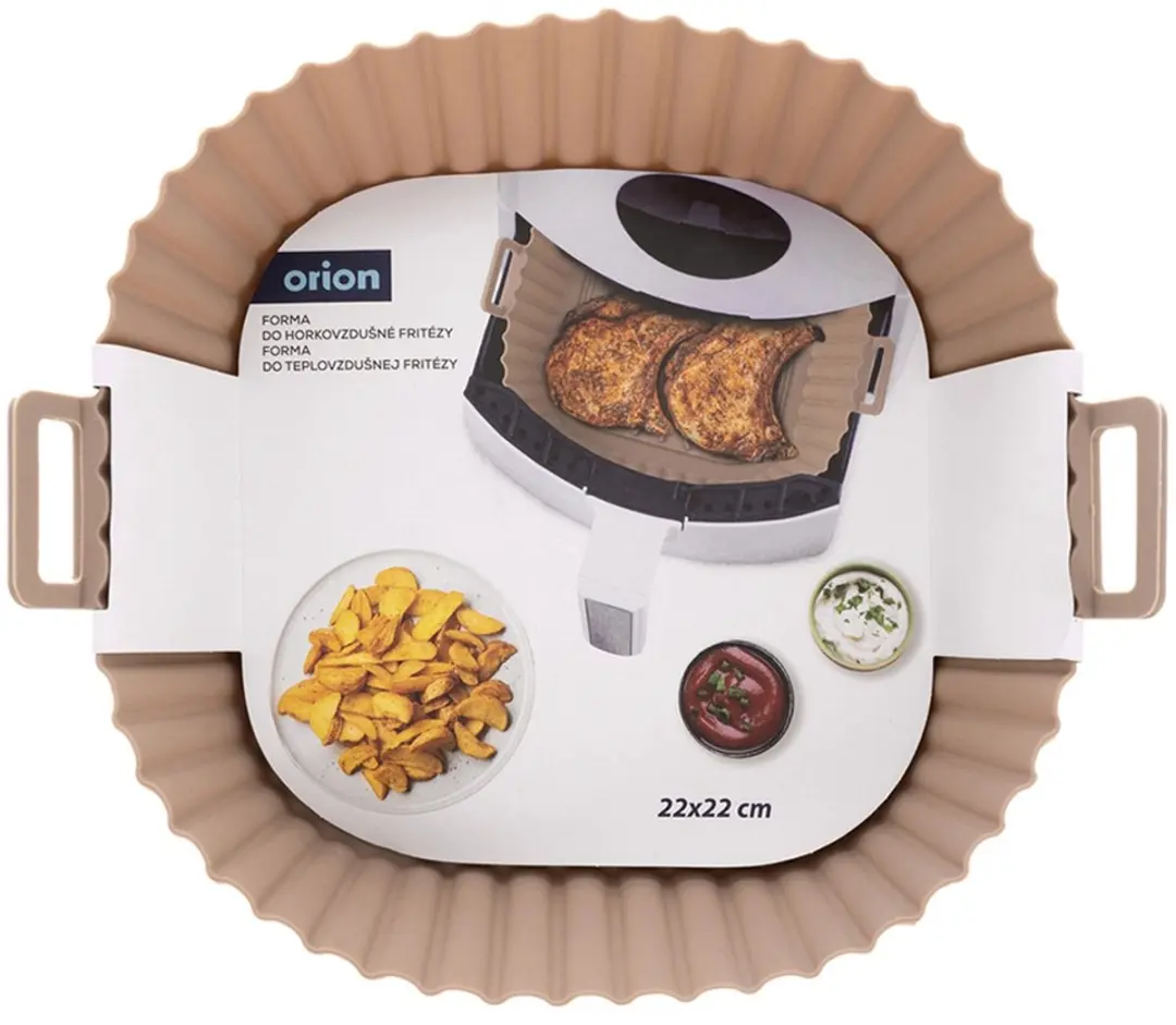 Orion Airfryer Silicone Bakmat 22cm - Beige