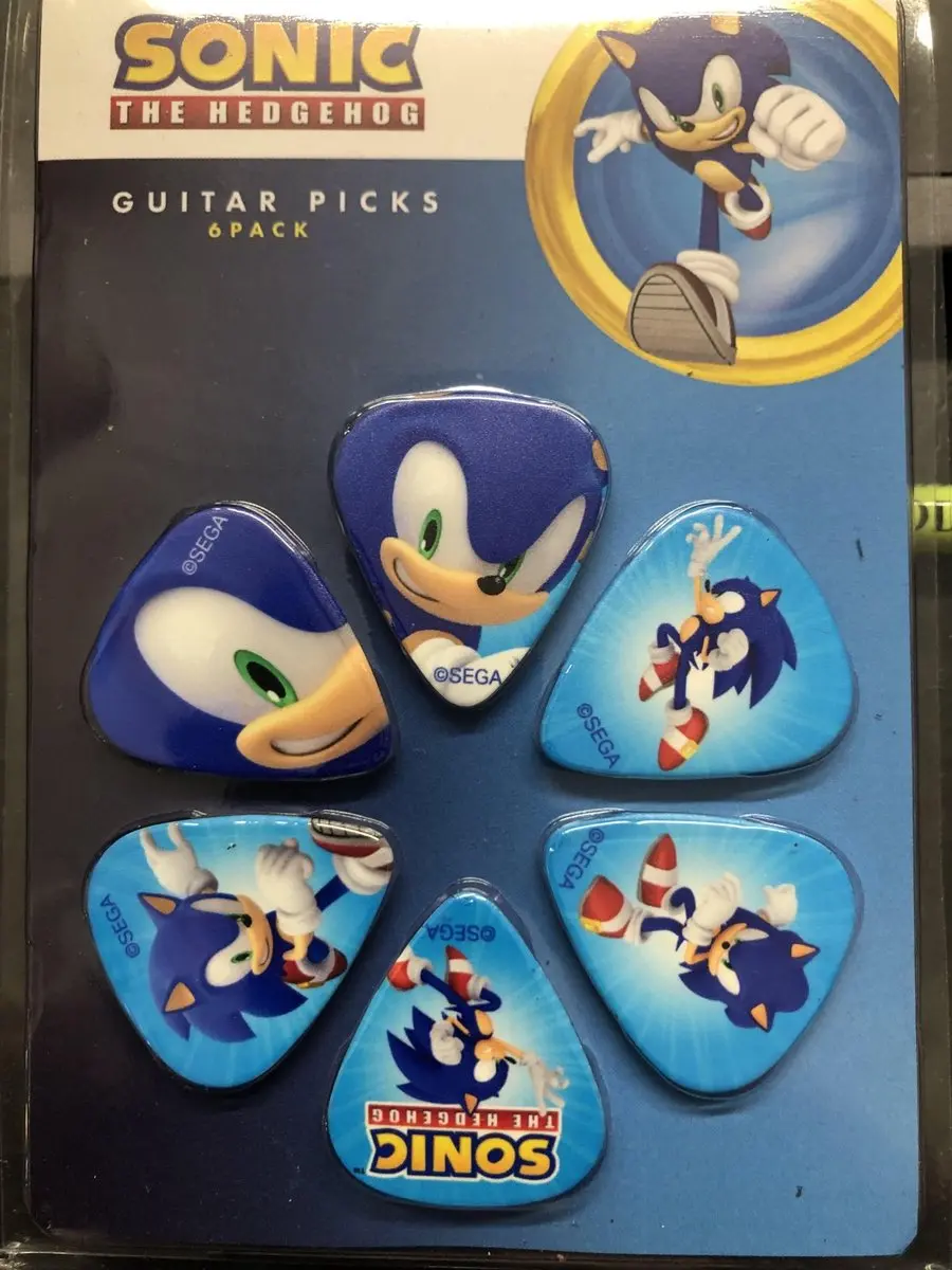 Perris Sonic the Hedgehog Plectrum Medium 0.71mm