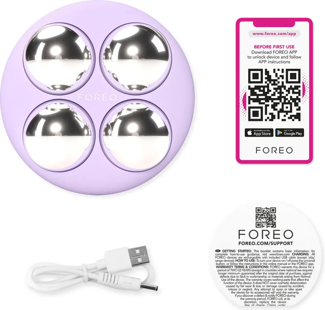 FOREO BEAR 2 Body Microcurrent Versteviger - Lavender - afbeelding 6 van 6