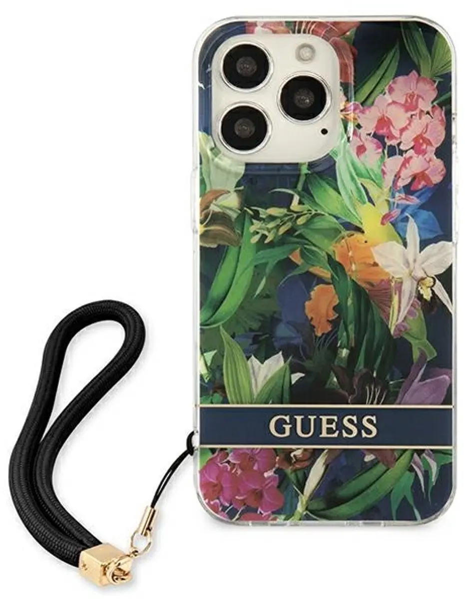 GUESS Hoesje iPhone 13 Pro - Groen - 3666339040451