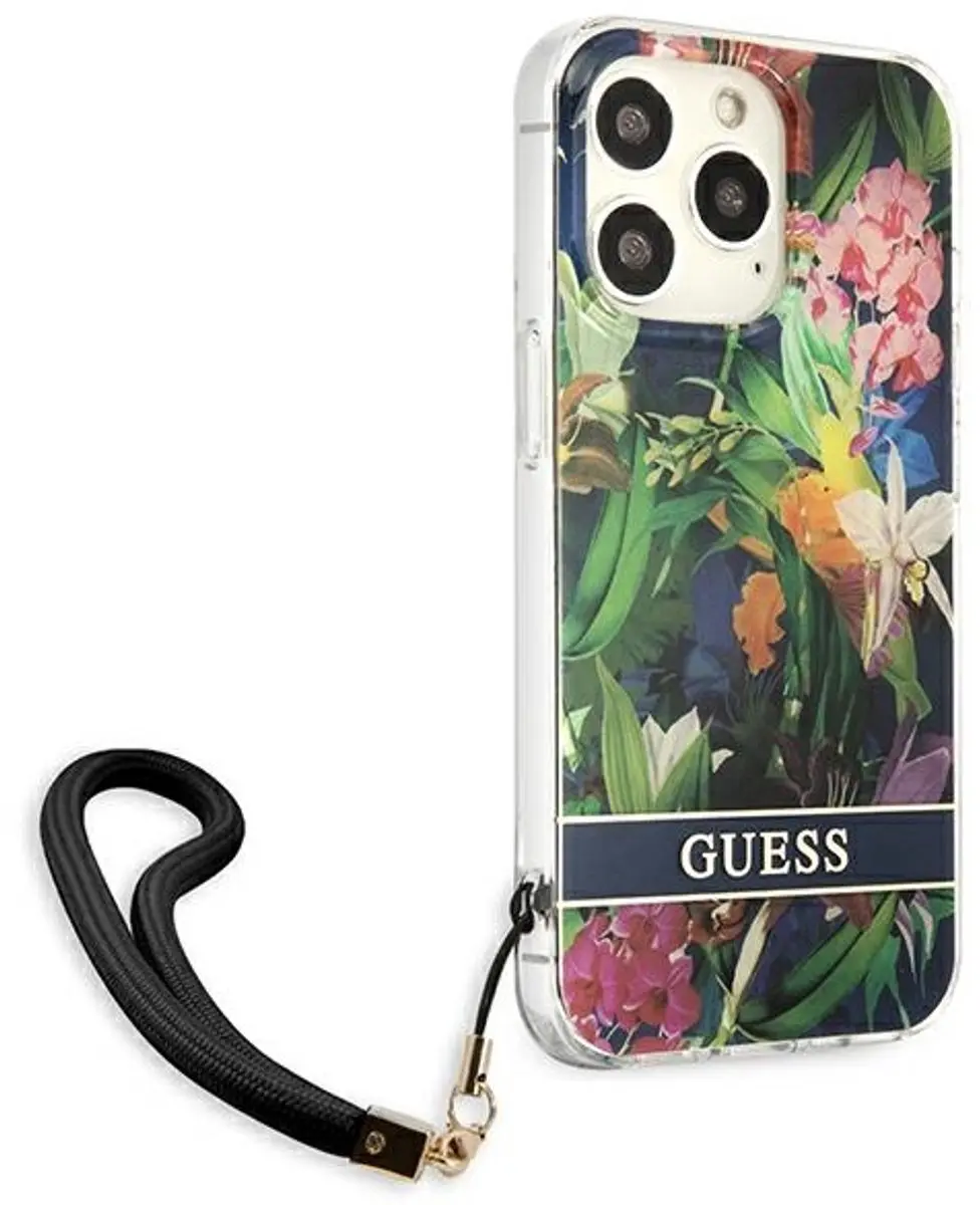 GUESS Hoesje iPhone 13 Pro - Groen - 3666339040451