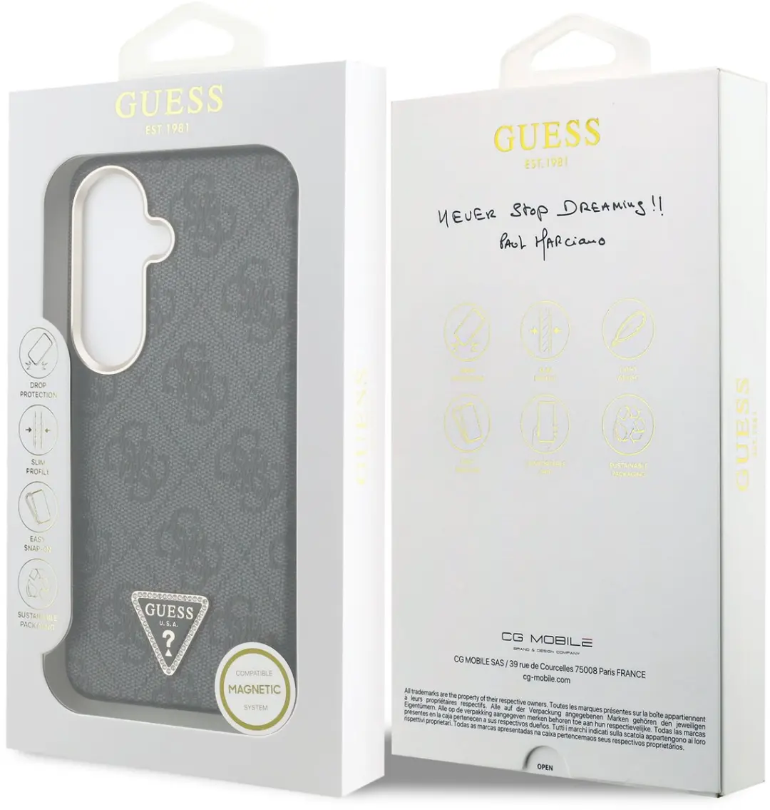 GUESS Telefoonhoesje Galaxy S26 MagSafe - Zwart - 3666339613457 - afbeelding 6 van 6