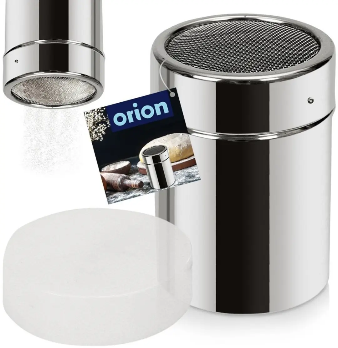 Orion Container met Zeef 300ml - Roestvrijstaal