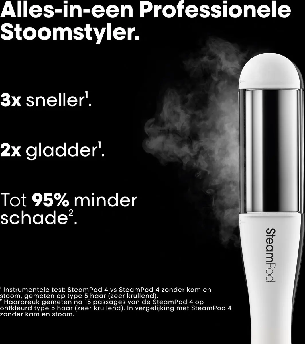 L'Oréal Professionnel Steampod 4.0 Stijltang - Wit