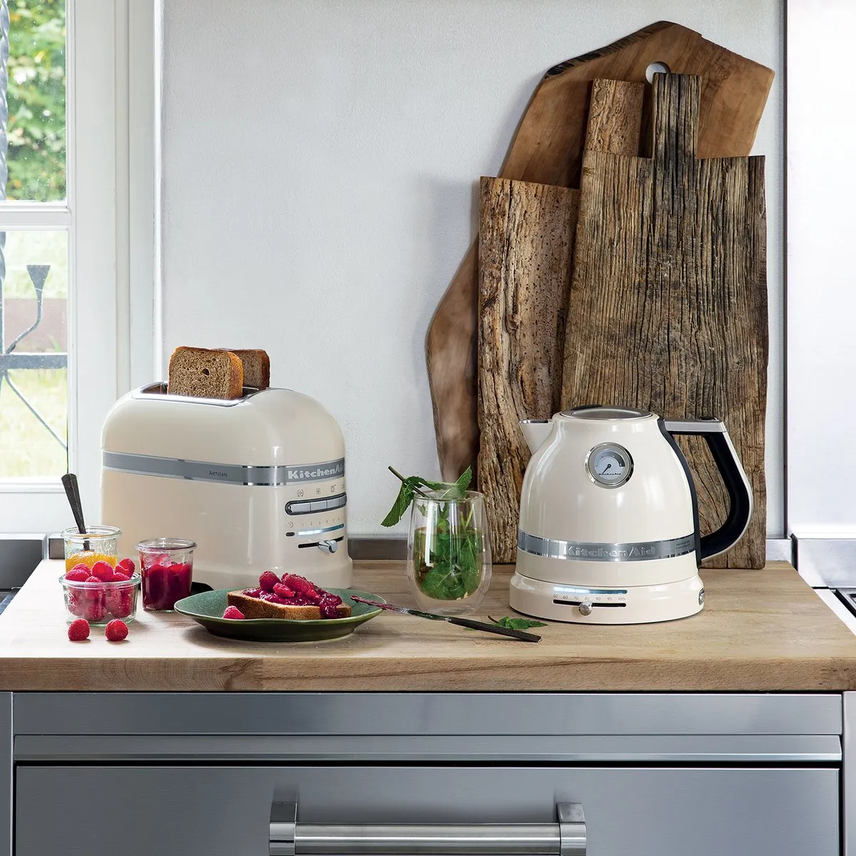 KitchenAid Artisan Waterkoker 1.5L - 2400W - Wit - afbeelding 6 van 6